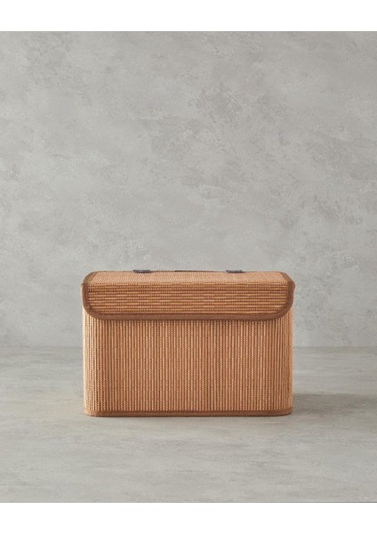 Gina Saklama Kutusu 36X27X22 cm Açık Kahve (13.11.2025)