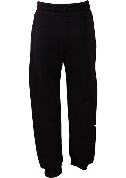 Baskılı 3 Ip Siyah Erkek Çocuk Eşofman Altı 7375 modelleri