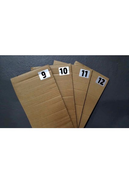 Sayı Etiketi Su Geçirmez Yırtılmaz Demirbaş Etiketi 1'den 100'E Kadar 30MMX40MM 100 Adet modelleri