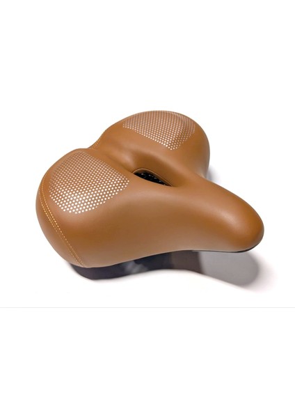 Geniş ve Rahat Elektrikli Bisiklet Kahverengi Sele – Bisiklet Koltuğu 27X27CM Konforlu Yaylı Havalandırmalı Koltuk fiyatları