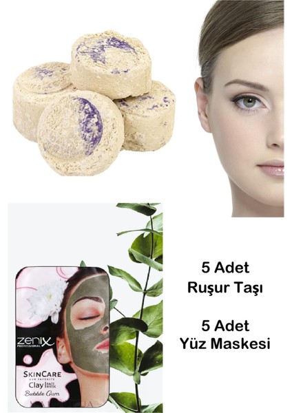 10'lu Peeling Maske Ruşur Taşı Cilt Bakım Seti