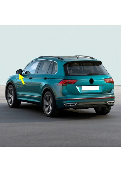 Vw Tiguan 2021-2023 Sol Dış Dikiz Ayna Camı Isıtmalı 5NA857521