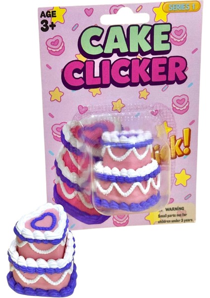 Clicker Cake Oyuncak - Stres Oyuncağı
