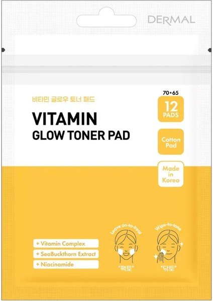 Vitamin Canlandırıcı ve Aydınlatıcı Işıltı Tonic Pedi 12 Adet