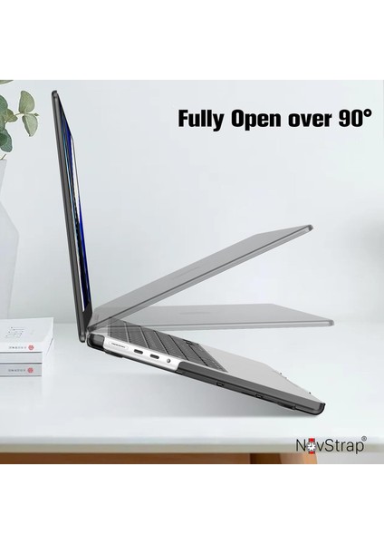 Apple MacBook Pro 14 Inç M5 Çip A3434 ile Uyumlu Kılıf Sert Parlak Koruma Kapağı fırsatları