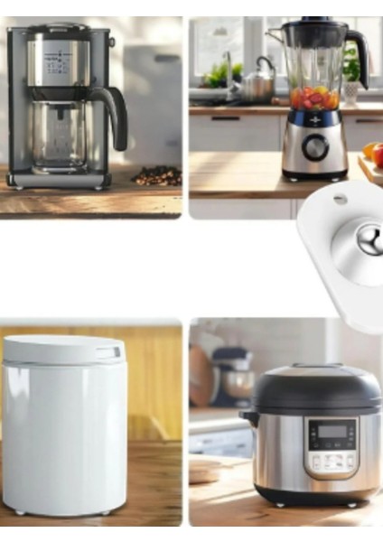 Eşya Taşıma ve Kaydırma Bilyesi 4'lü Yapışkanlı Döner Tekerlek Seti