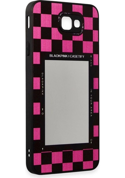 Buğz Samsung Galaxy J7 Prime Kılıf Mirror Desenli Kapak - Mirror - 8