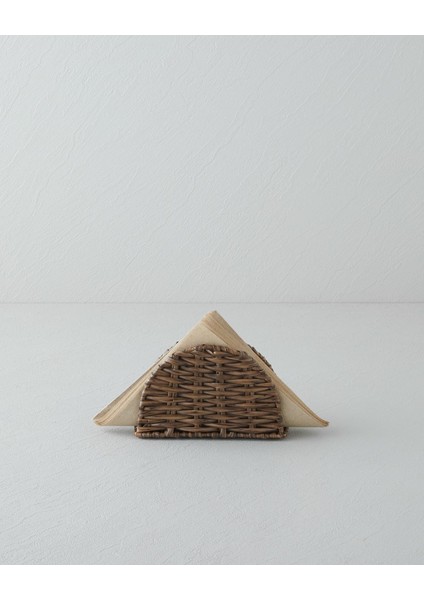 Wicker Plastik Rattan Peçetelik 15X9 cm Kahverengi (13.11.2025) fiyatları
