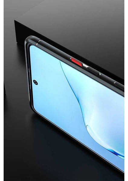 Buğz Samsung Galaxy A91 / S10 Lite Kılıf Range Yüzüklü Silikon - Mavi