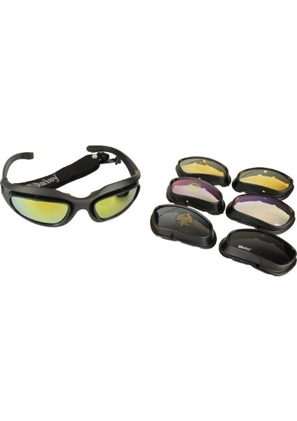 Buğz Çok Lensli Tactical Gözlük Seti fiyatları