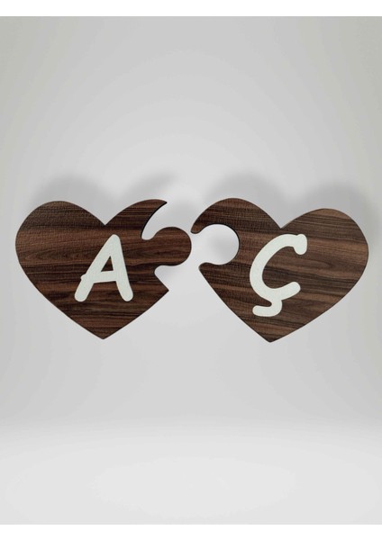 Ç Harfi (Sağ Parça) – Ahşap Puzzle Kalp Harf Magnet – Buzdolabı Süsü – Ikili Uyumlu (KOD:997) fiyatları