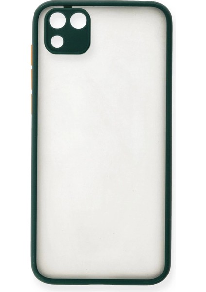 Buğz Huawei Y5P Kılıf Montreal Silikon Kapak - Yeşil