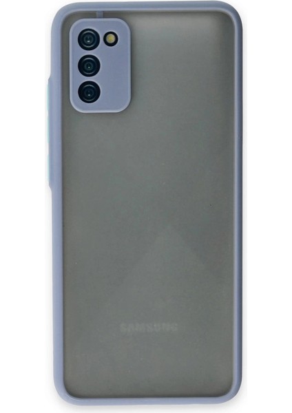 Buğz Samsung Galaxy A02S Kılıf Montreal Silikon Kapak - Gri