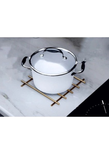 Buğz Yanmaz Paslanmaz Çelik Nihale Gold Renk