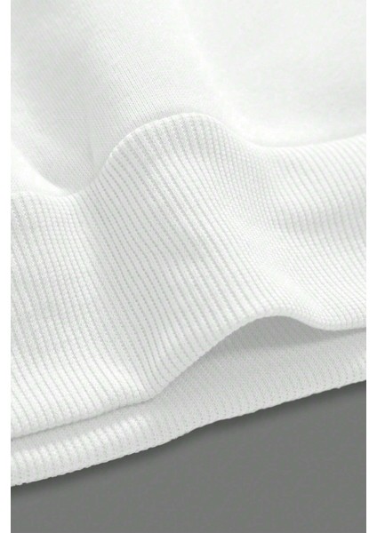 Mavi Ayı Baskılı Oversize Kapüşonlu Sweatshirt indirimleri