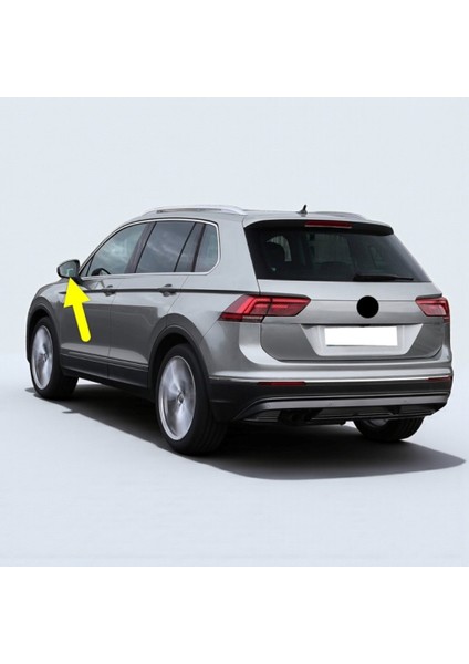 Vw Tiguan 2016-2020 Sol Dış Dikiz Ayna Camı Isıtmalı 5NA857521