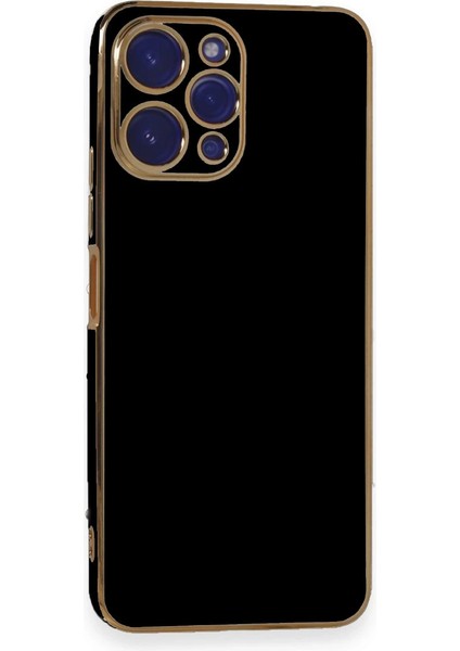 Buğz Xiaomi Poco M6 Pro 5g Kılıf Volet Silikon - Siyah