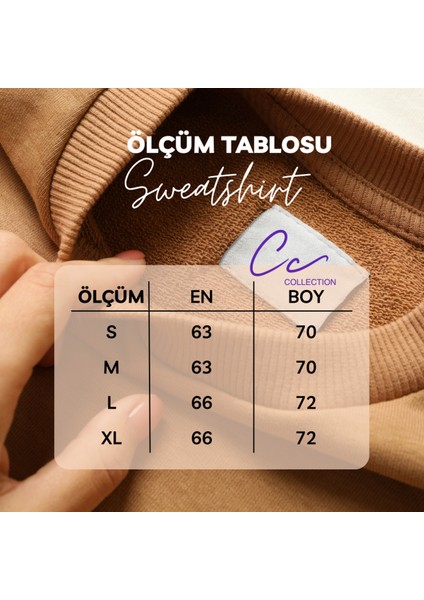 Dağ Baslıkı Erkek Oversize Sweatshirt fırsatları