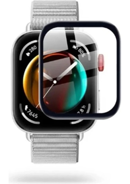 Buğz Newface Watch Fit 3 Polymer Nano Ekran Koruyucu - Şeffaf