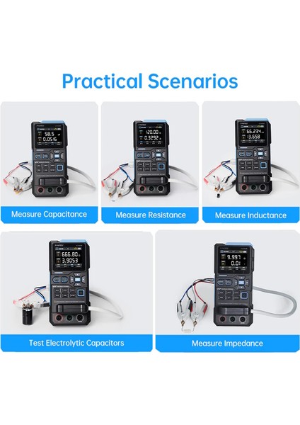 LC1020E Yüksek Hassasiyetli El Tipi Lcr Metre fiyatları