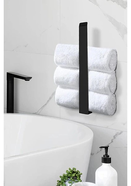 Buğz Metal Mat Siyah Havluluk modelleri