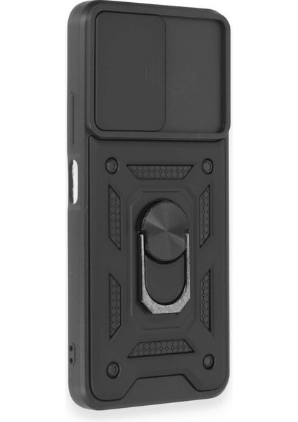 Buğz Xiaomi Redmi Note 12 4g Kılıf Pars Lens Yüzüklü Silikon - Siyah fiyatları