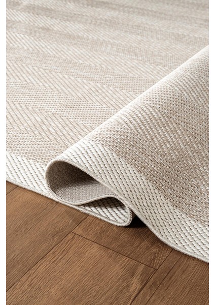 ZEEN ZE001B Sisal Bej Beyaz Kolay Temizlenebilir Makinede Yıkanabilir Mutfak Halısı Pamuk Taban fırsatları