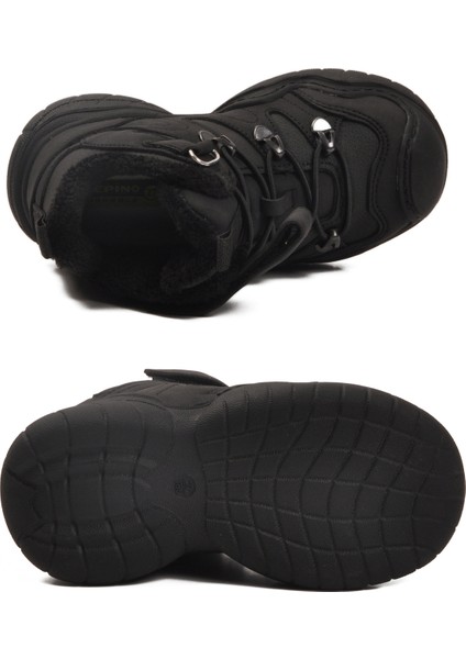 Siyah Kürklü Soğuğa Dirençli Kaymaz Erkek Çocuk Bot 2090 P indirimleri