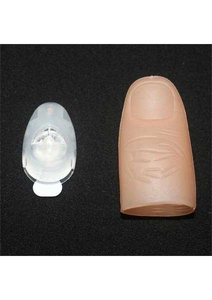 Buğz LED Işıklı Renkli Sihirli Parmak Işıklı Parmak Şaka Parmak 1 Adet