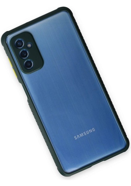 Buğz Samsung Galaxy M52 5g Kılıf Miami Şeffaf Silikon - Koyu Yeşil fiyatları
