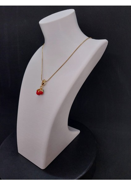 Parıltıevi Vişne Zarafeti Kolye modelleri