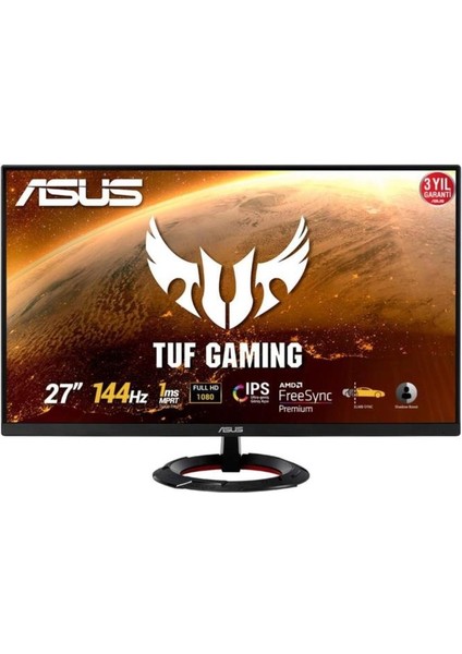 Tuf Gaming VG279Q1R 27" 1 Ms Full Hd IPS 144 Hz Oyuncu Monitörü Teşhir