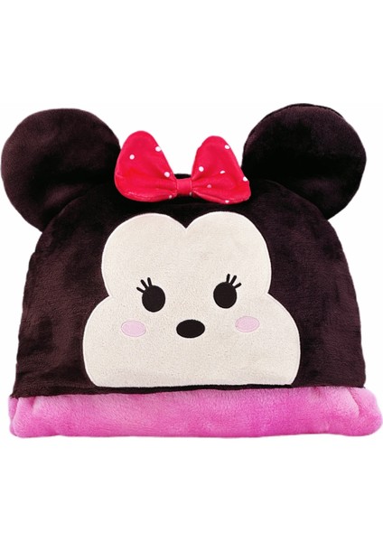 Disney Lisanslı Tsum Tsum Serisi Kapüşonlu Battaniye (Minnie Mouse) fiyatları