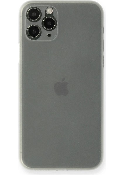 Buğz Iphone 11 Pro Max Kılıf Pp Ultra Ince Kapak - Beyaz