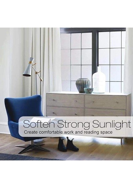 Buğz Uv Engelleyici Buzlu Cam Filmi 5 Metre x 60 Cm. fırsatları