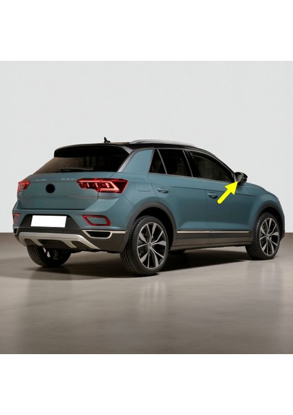 Vw T-Roc 2022-2025 Sağ Dış Dikiz Ayna Camı Isıtmalı 2GA857522G