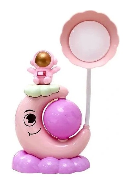 Buğz Çocuk Odası Ay ve Astronot Desenli Gece Lambası modelleri