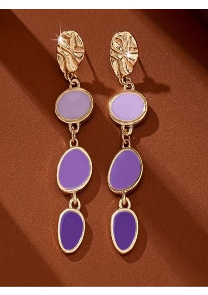 Şık Sallantılı Oval Küpe fırsatları