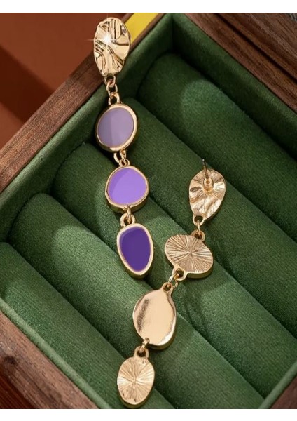 Şık Sallantılı Oval Küpe indirimleri