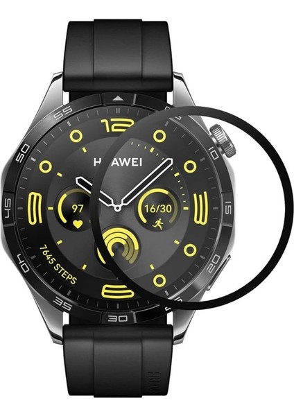 Buğz Newface Huawei Gt4 41MM 18MM Polymer Nano Ekran Koruyucu - Şeffaf
