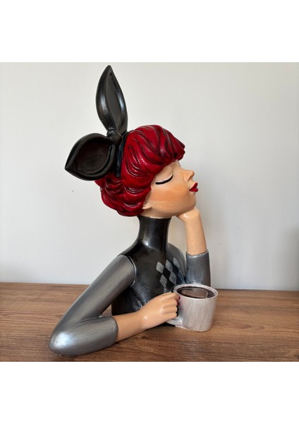 Kahve Fincanlı Kız fiyatları