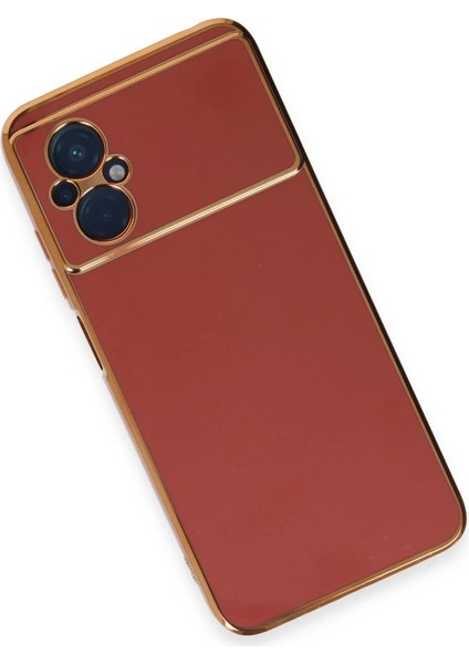 Buğz Xiaomi Poco M5 Kılıf Volet Silikon - Kırmızı modelleri