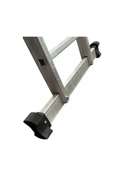 7+7 Basamak 1,2 mm Alüminyum Tek Kırma Çok Amaçlı Katlanır Merdiven modelleri