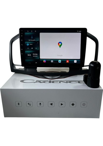 Opel Insignia 2009-2013 Cadence R15 (Dvr Kayıt Cihazlı) Pro Oem Multimedia
