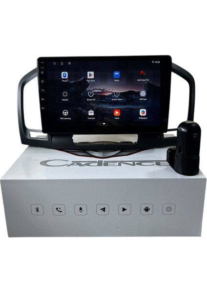 Opel Insignia 2009-2013 Cadence R15 (Dvr Kayıt Cihazlı) Pro Oem Multimedia modelleri