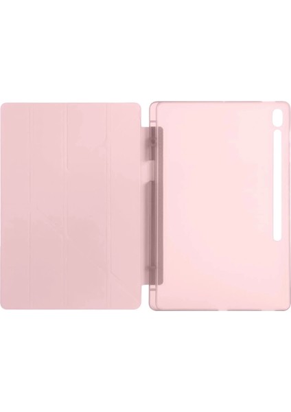 Buğz Ipad Pro 11 (2024) Kılıf Kalemlikli Hugo Tablet Kılıfı - Rose Gold fırsatları