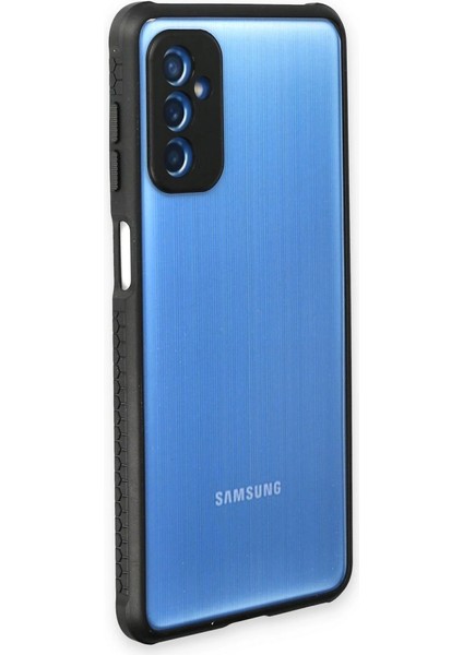 Buğz Samsung Galaxy M52 5g Kılıf Miami Şeffaf Silikon - Siyah modelleri