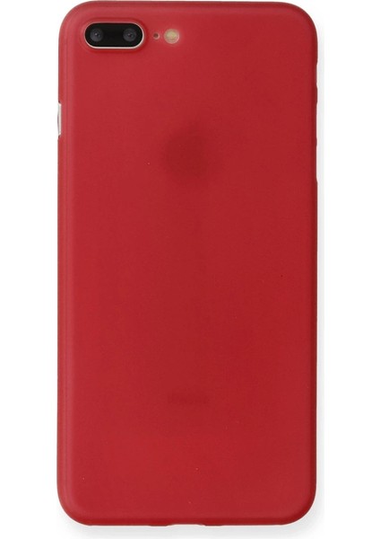 Buğz Iphone 7 Plus Kılıf Pp Ultra Ince Kapak - Kırmızı