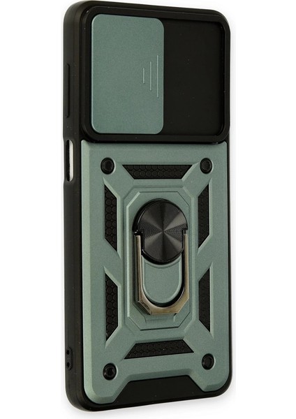 Buğz Samsung Galaxy M52 5g Kılıf Pars Lens Yüzüklü Silikon - Yeşil fiyatları