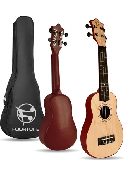 Loki Sp-21 Soprano Siyah Ukulele Seti (Başlangıç Seviye) fırsatları